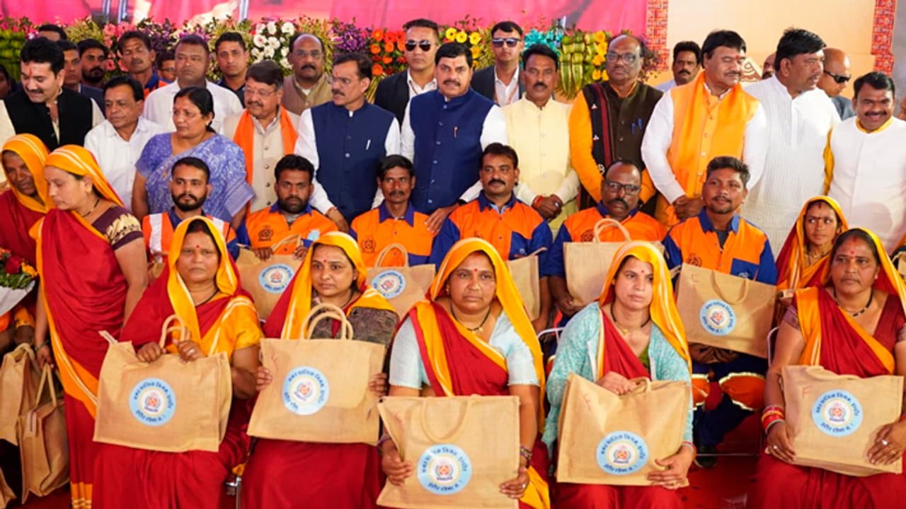 Mohan Yadav accused Congress of doing injustice to Baba Saheb Dr Ambedkar Mohan Yadav accused Congress of doing injustice to Baba Saheb Dr Ambedkar