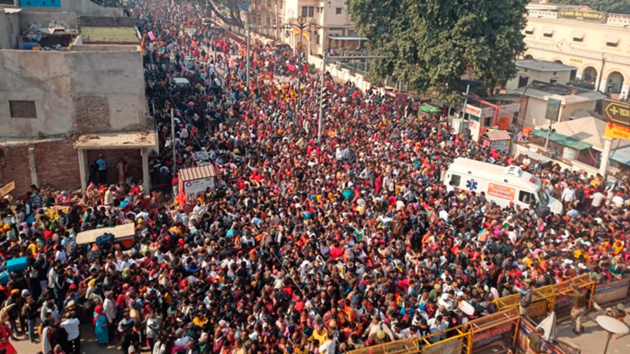 Record 25 lakh devotees visit Ramnagari Ayodhya since Republic Day Record 25 lakh devotees visit Ramnagari Ayodhya since Republic Day