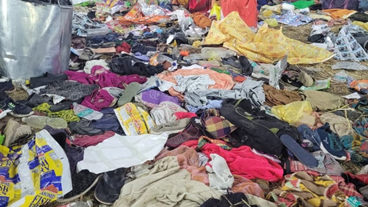 Maha Kumbh stampede photo Maha Kumbh stampede photo