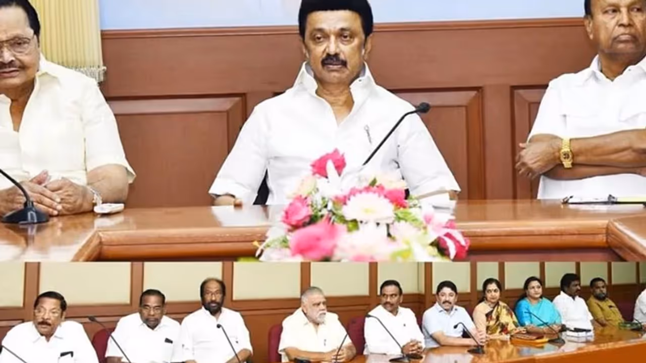 dmk MPs meeting six important resolutions passed