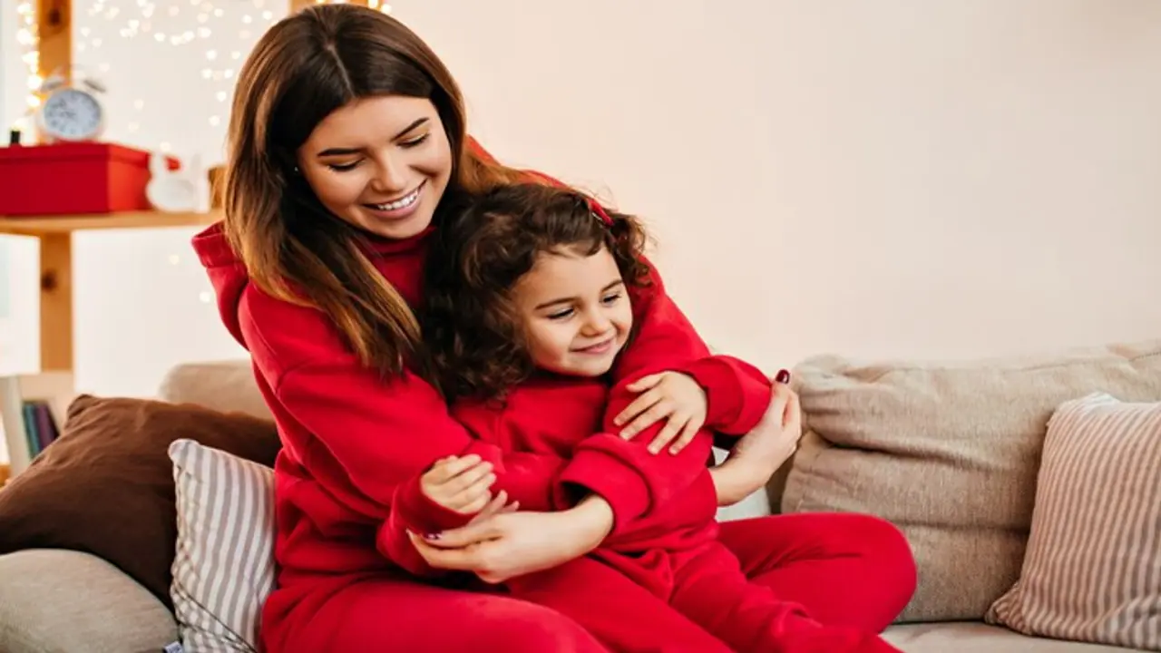 mother and kids mother and kids