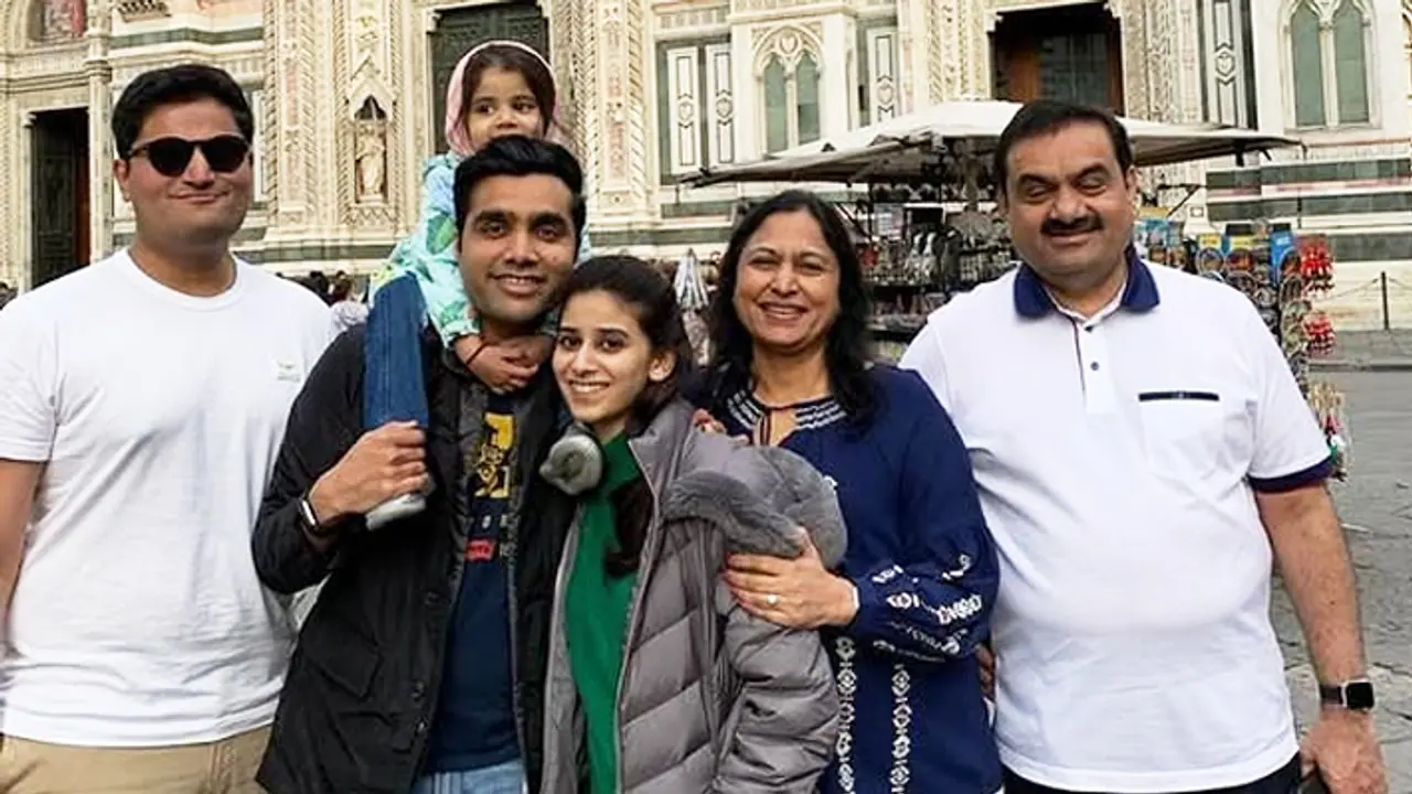 Gautam adani family members