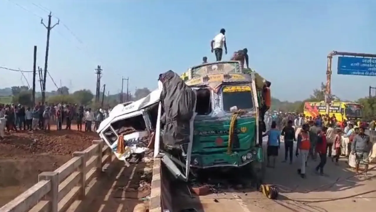 jabalpur road accident Seven dead jabalpur road accident Seven dead