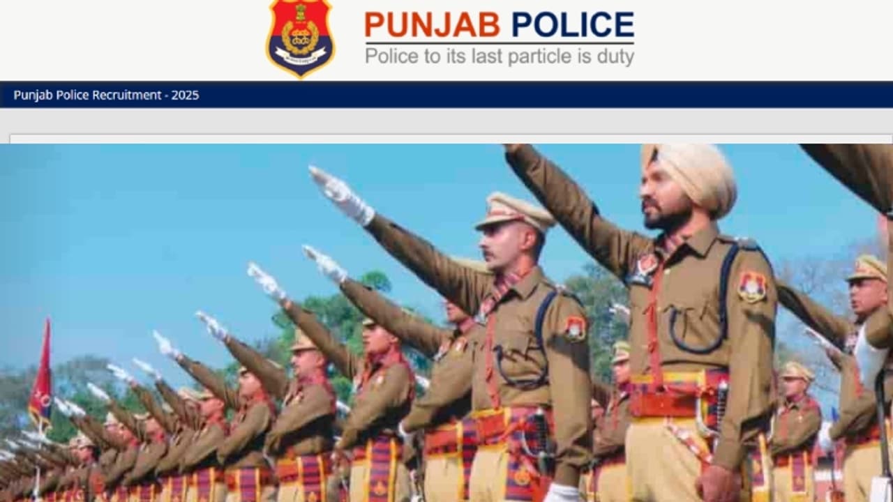 Punjab Police Constable Recruitment 2025 Punjab Police Constable Recruitment 2025