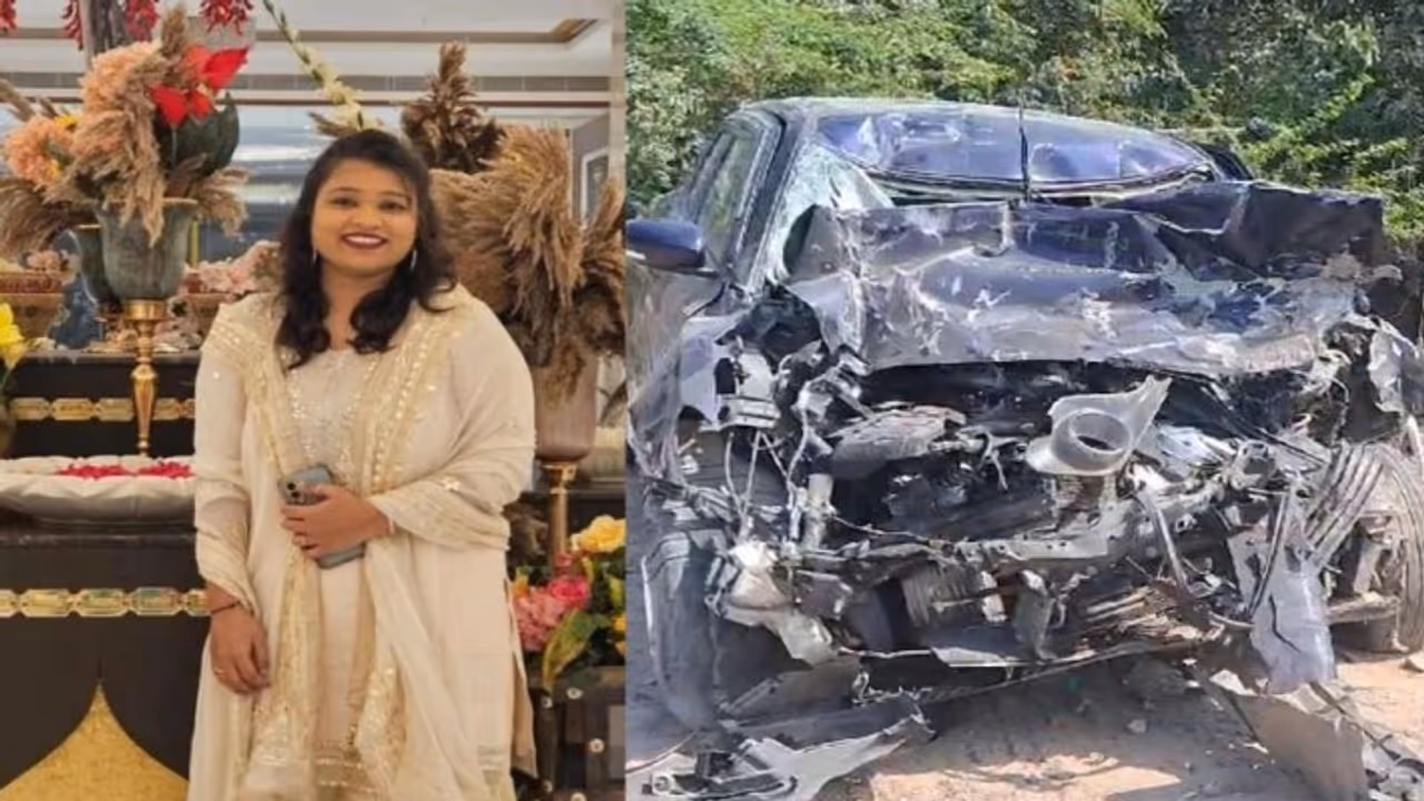 Lady trainee doctor Sanya Tikaria died in an accident in Chhatarpur