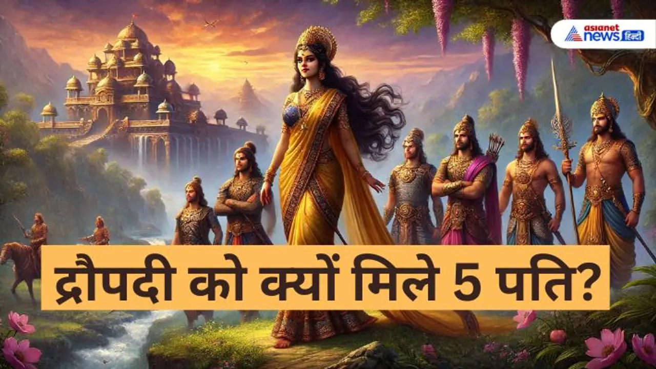 draupadi pandav wedding story