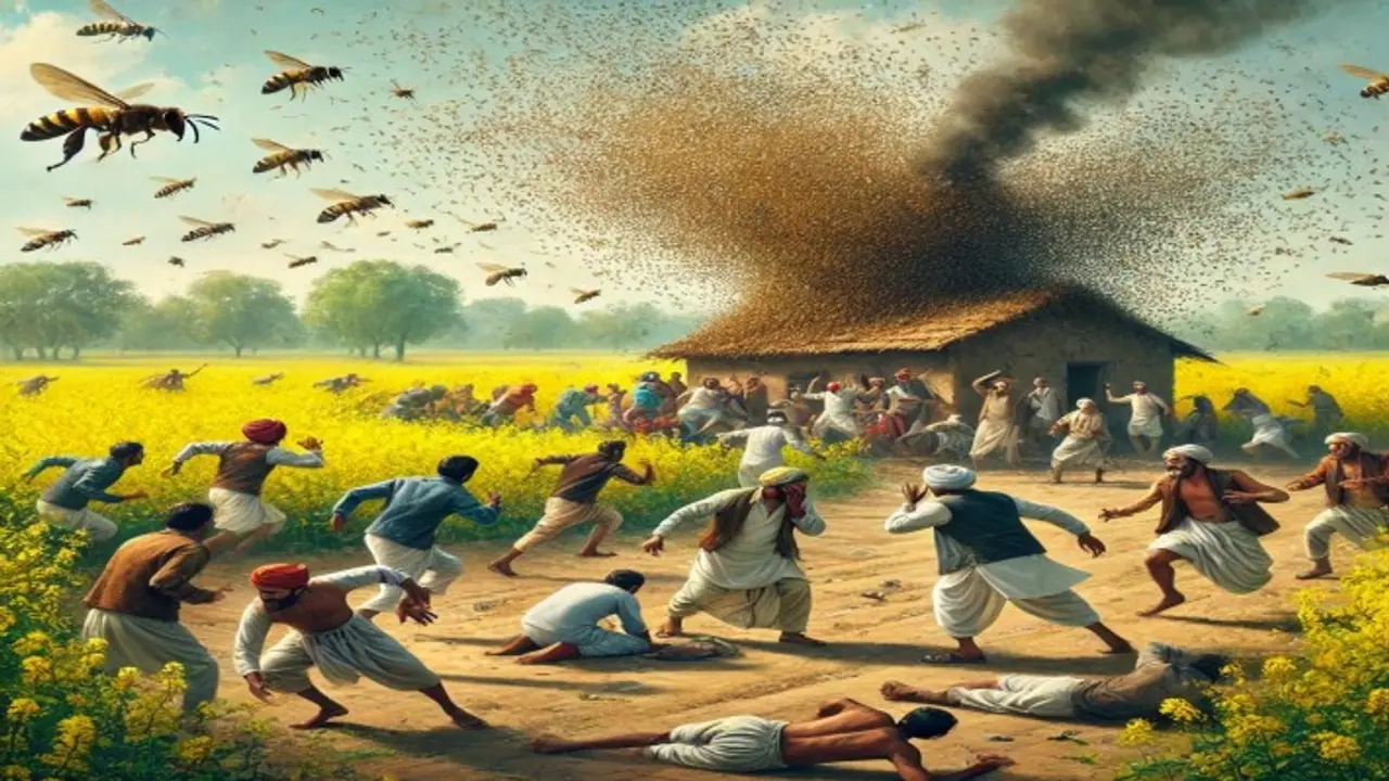 Bees attacked in Pali