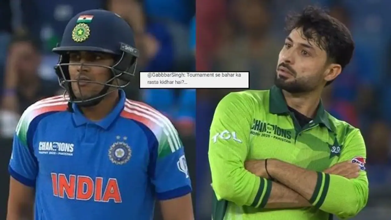 shubman gill abrar ahmed shubman gill abrar ahmed