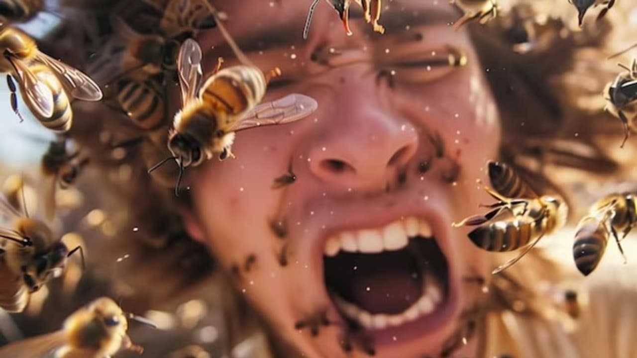 Attack of the bees Attack of the bees