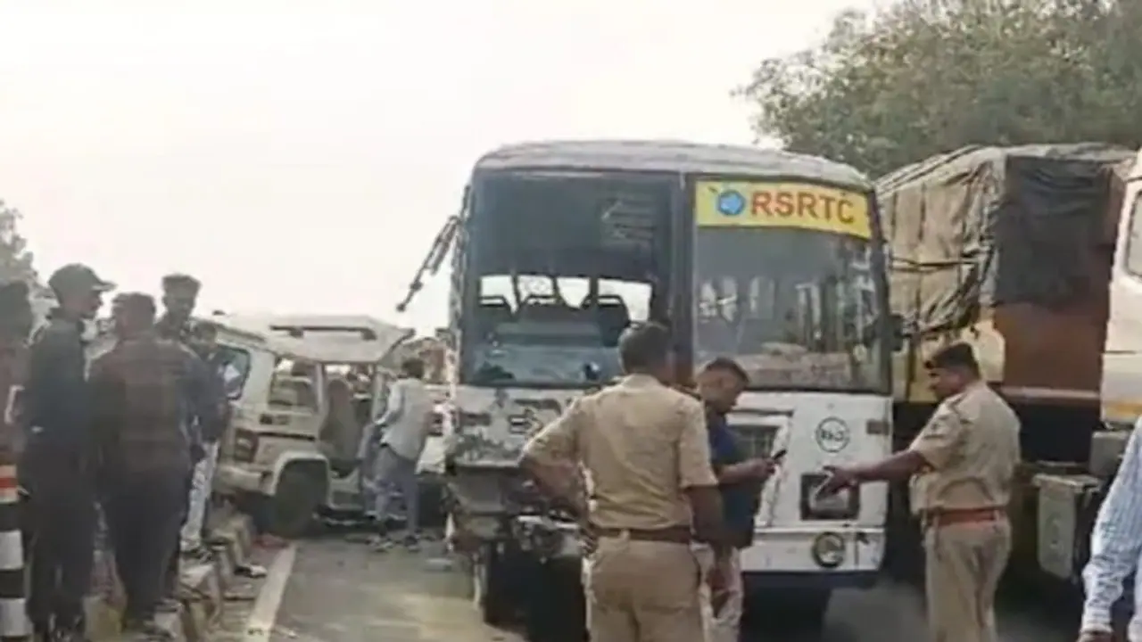 Amirgarh Road Accident Amirgarh Road Accident