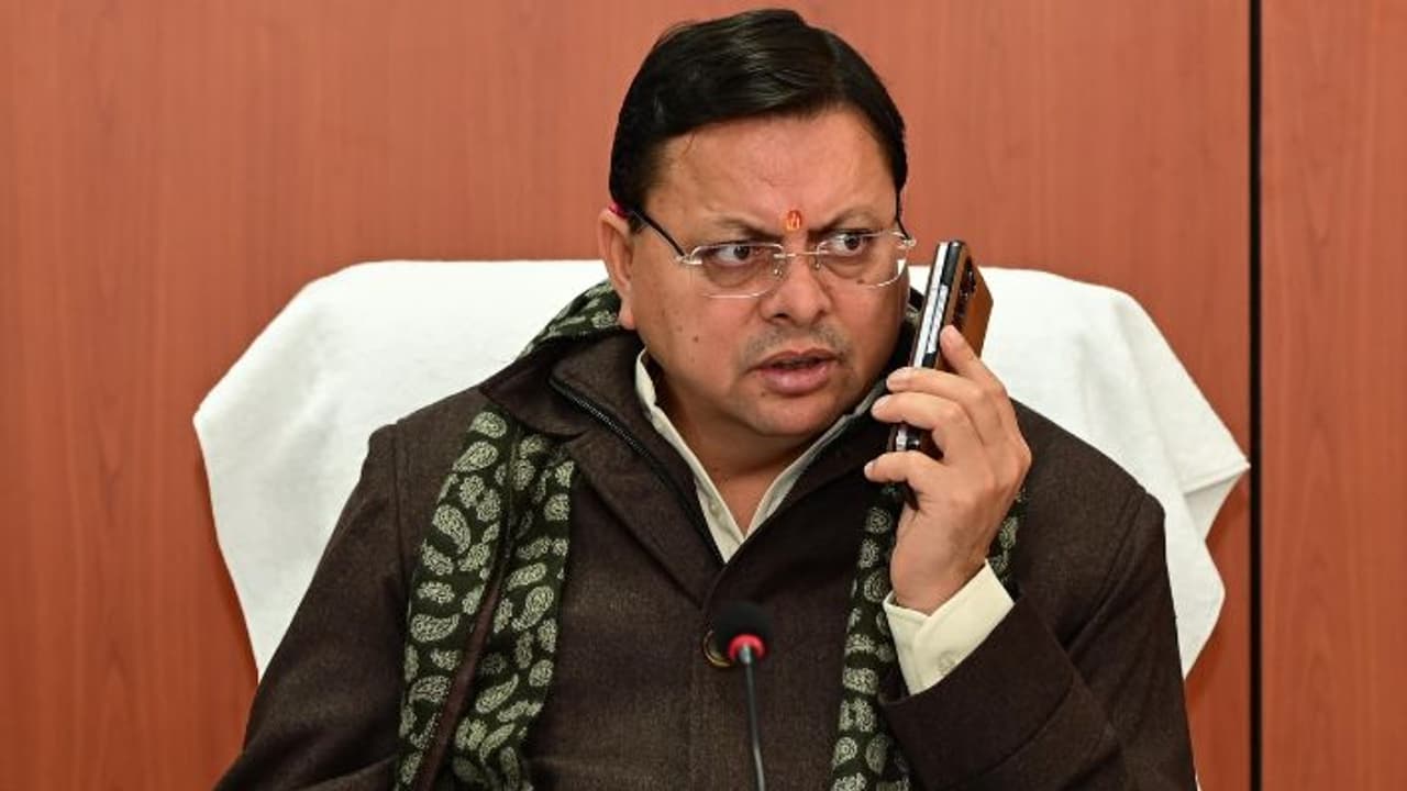 CM Pushkar Dhami CM Pushkar Dhami