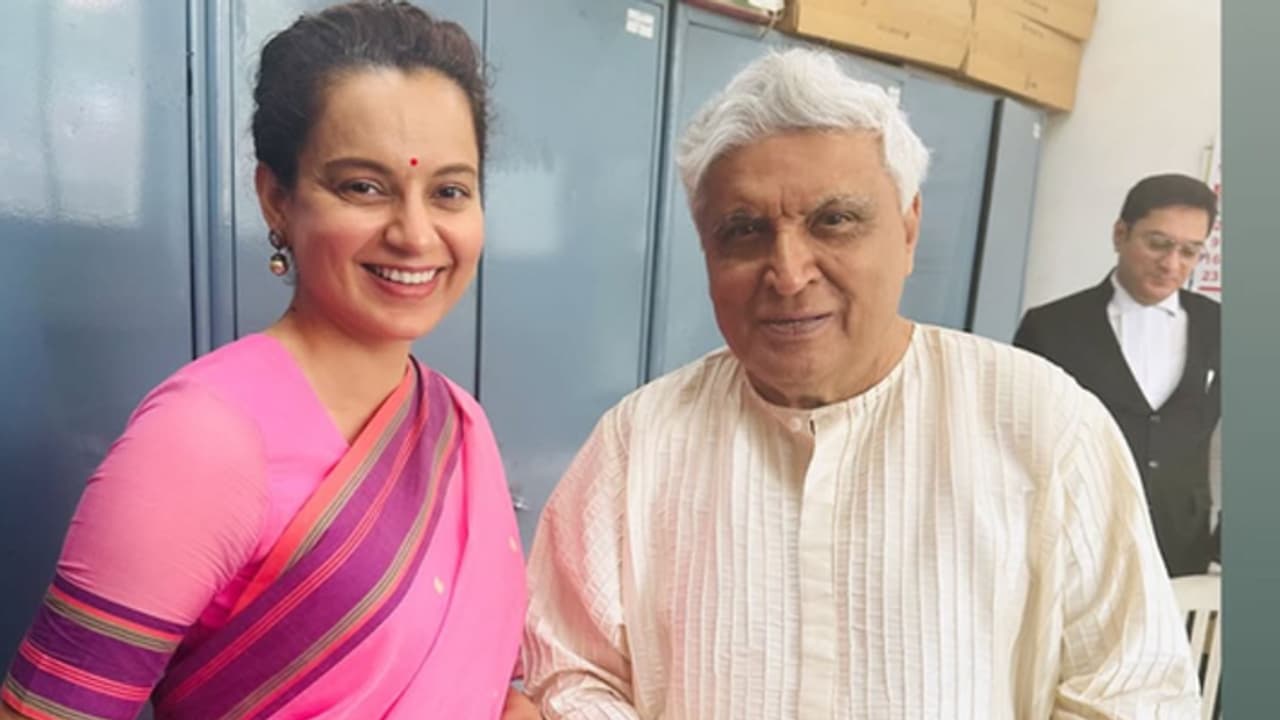 Kangana Ranaut, Javed Akhtar Kangana Ranaut, Javed Akhtar