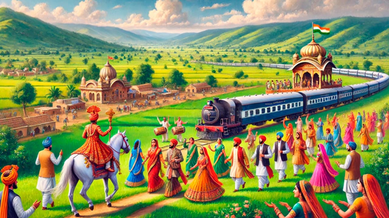 train coach for a wedding