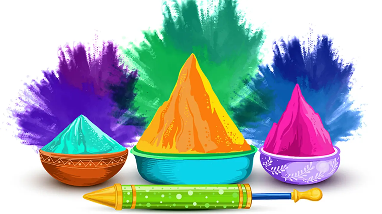 Diy Holi colours