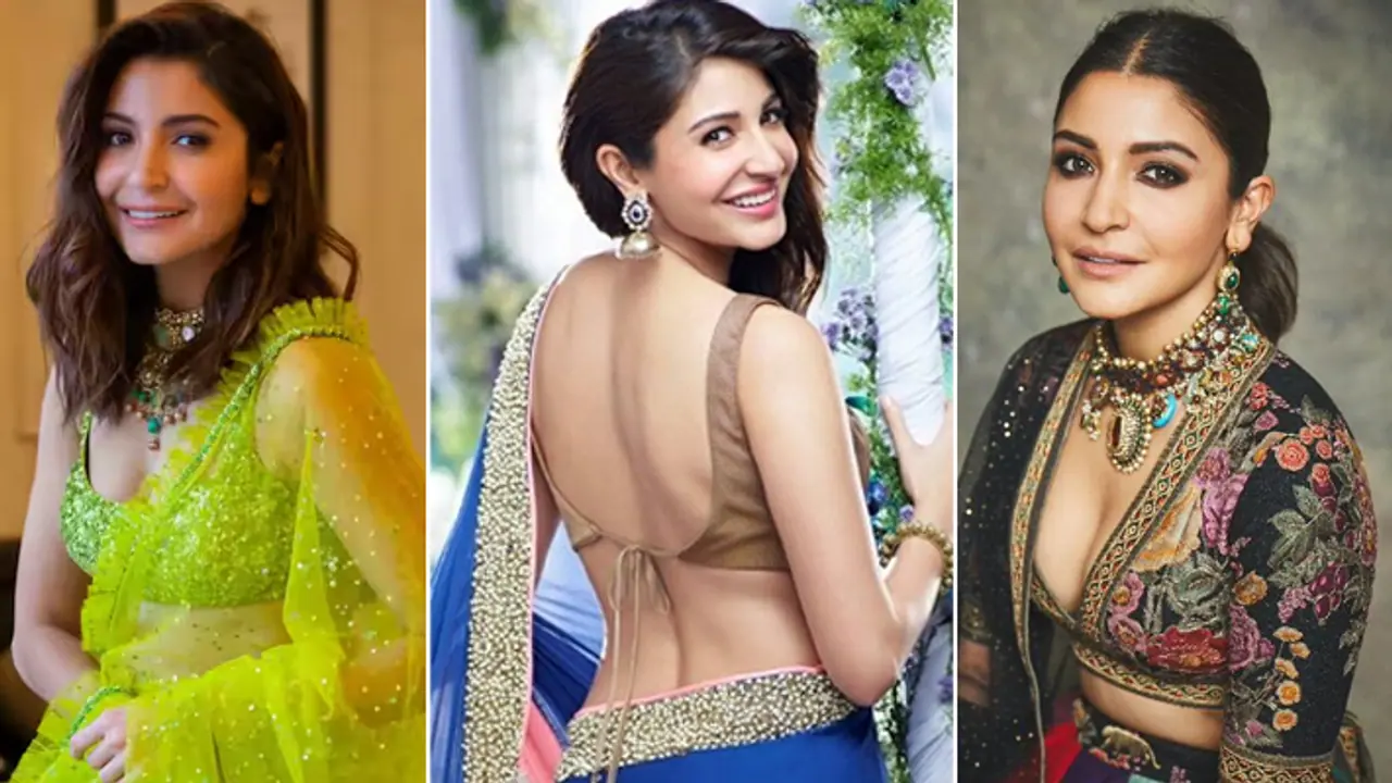 anushka sharma designer and trendy blouse Designs Ideas anushka sharma designer and trendy blouse Designs Ideas