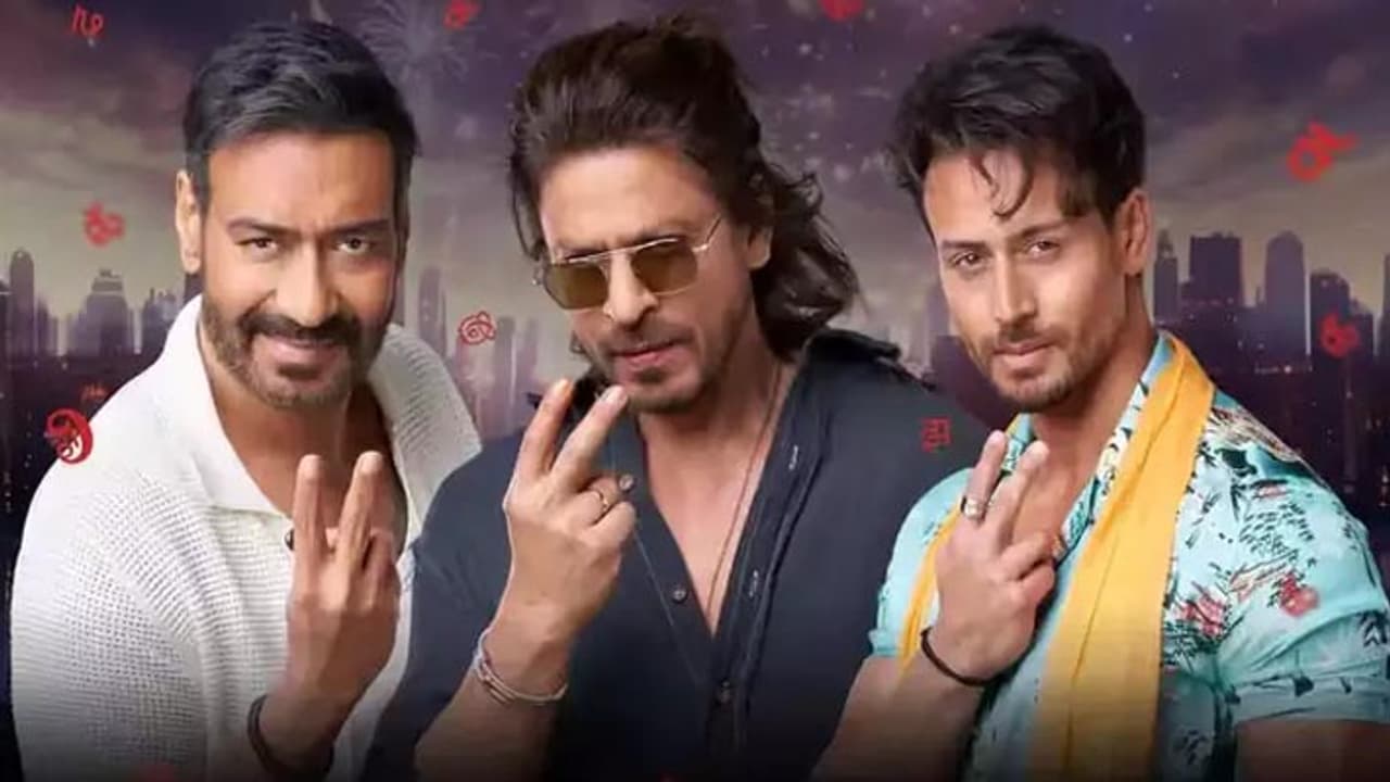shahrukh khan ajay devgn tiger shroff trouble shahrukh khan ajay devgn tiger shroff trouble
