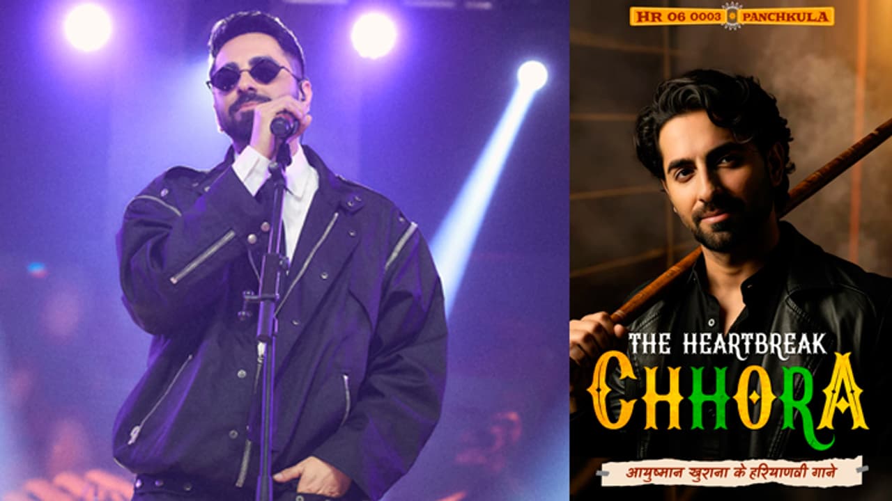 Ayushmann Khurrana first Haryanvi pop EP Heartbreak Chhora Ayushmann Khurrana first Haryanvi pop EP Heartbreak Chhora
