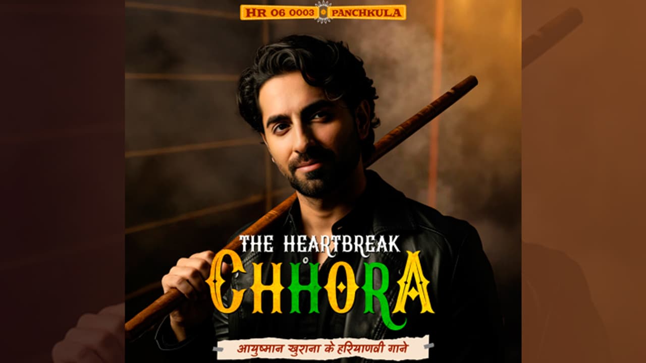 Ayushmann Khurrana enters into Haryanvi pop Ayushmann Khurrana enters into Haryanvi pop