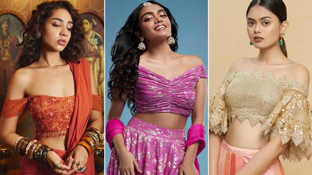 Best Off shoulder blouse ideas in 2025 for Women