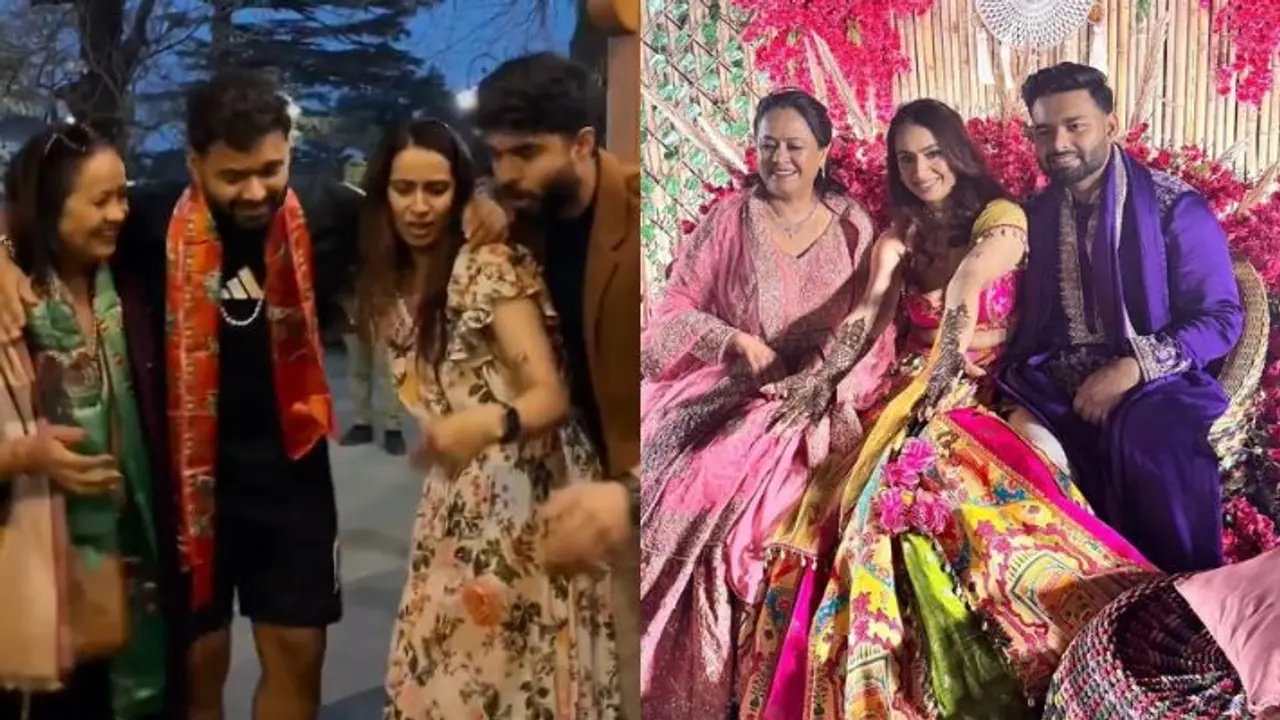 rishabh pant sister wedding