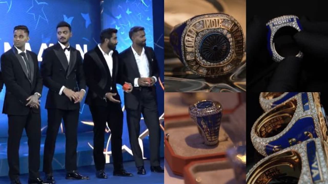 BCCI gifted ring to all indian players 