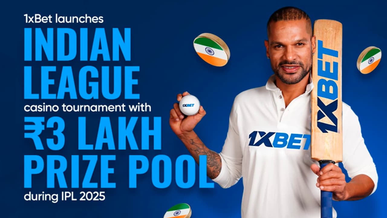 1xBet launch Indian Casino League tournament for IPL 2025