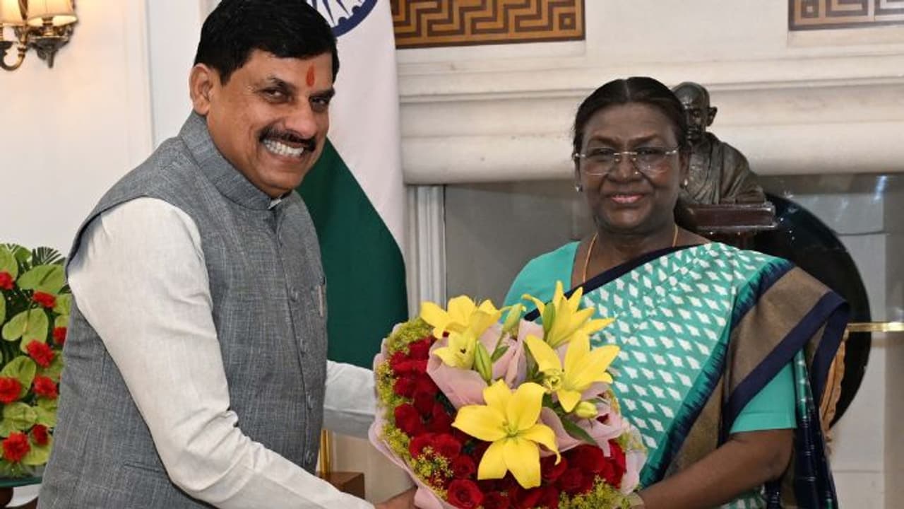 Mohan yadav droupadi murmu Mohan yadav droupadi murmu