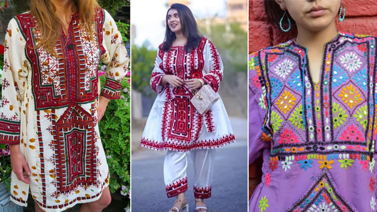 What is Balochi embroidery know its Fashion history