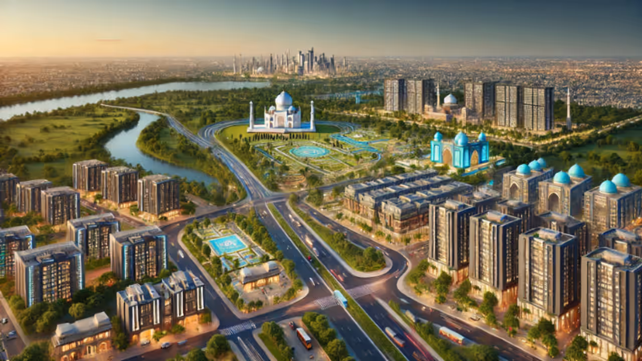 agra master plan 2031 atal puram township inner ring road greater agra development