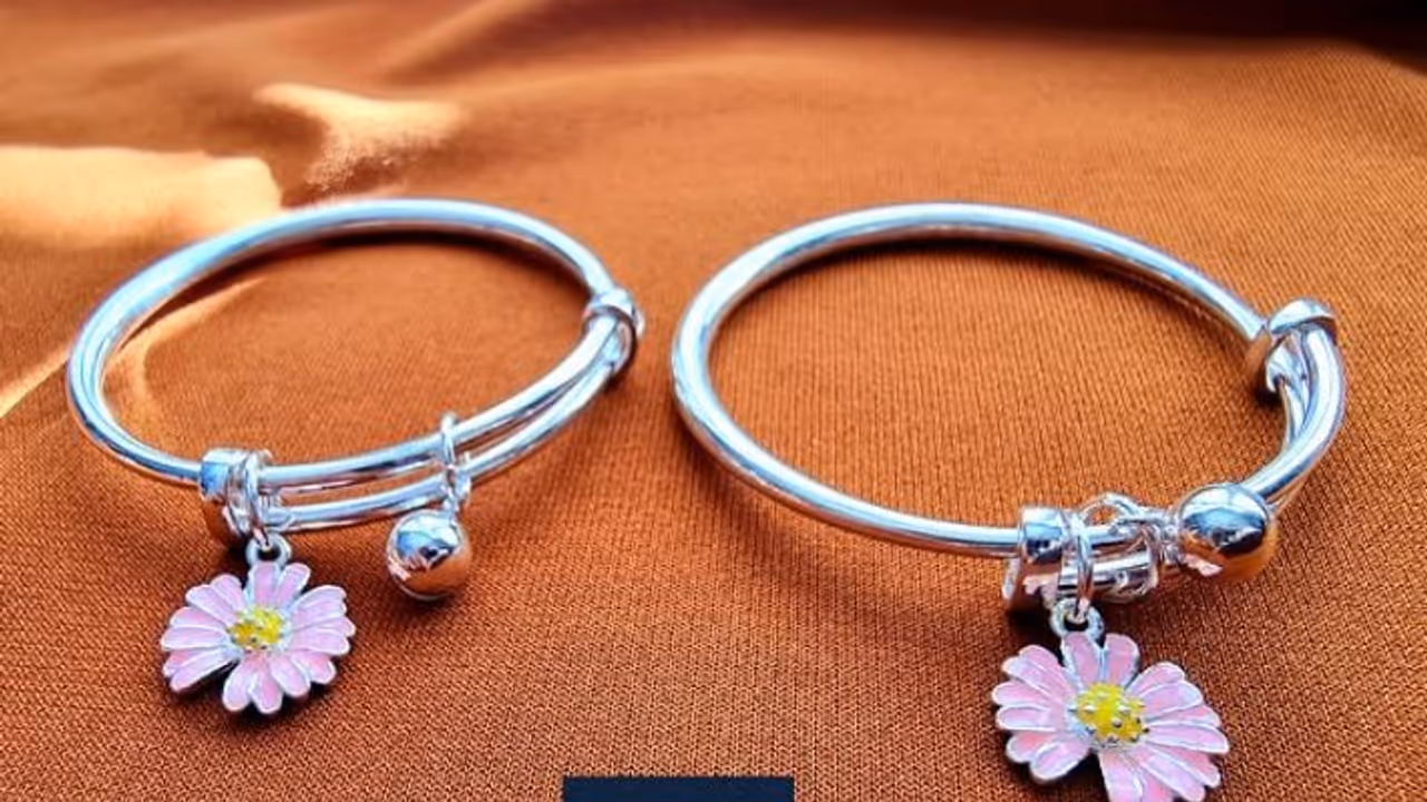 Stylish baby kada for Navratri gift Stylish baby kada for Navratri gift