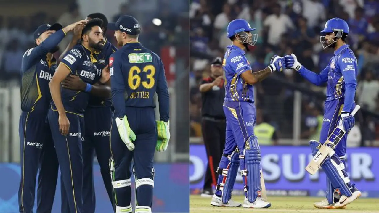 GT vs MI LIVE GT vs MI LIVE