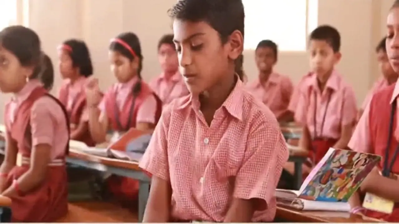 Children in classroom