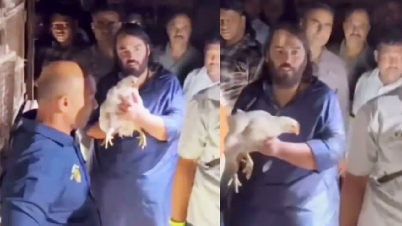 Anant ambani padyatra