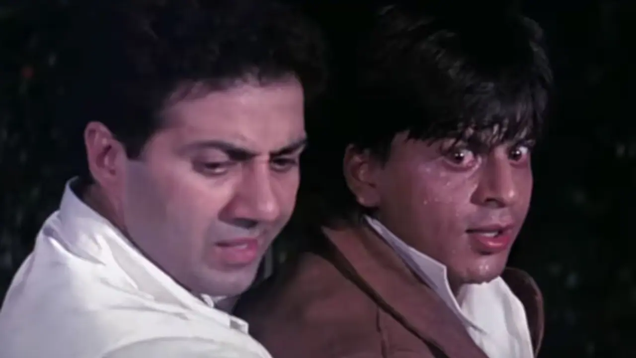 shahrukh khan vs sunny deol shahrukh khan vs sunny deol