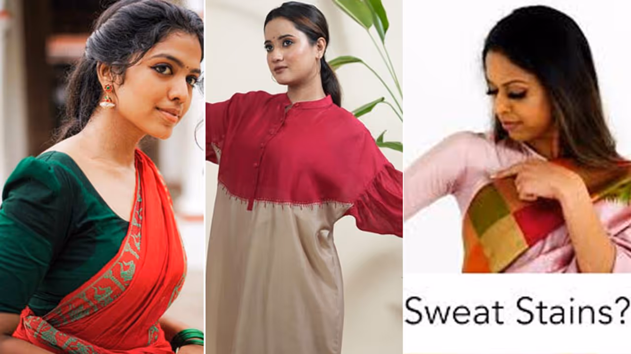 How To Remove Sweat Stains without wash from Blouse and Salwar suit