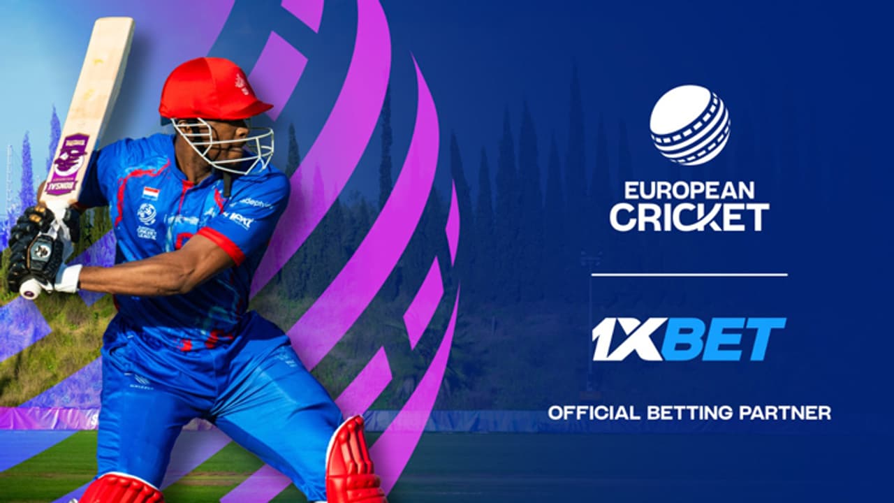 1xBet Landmark partnership with European Cricket Network