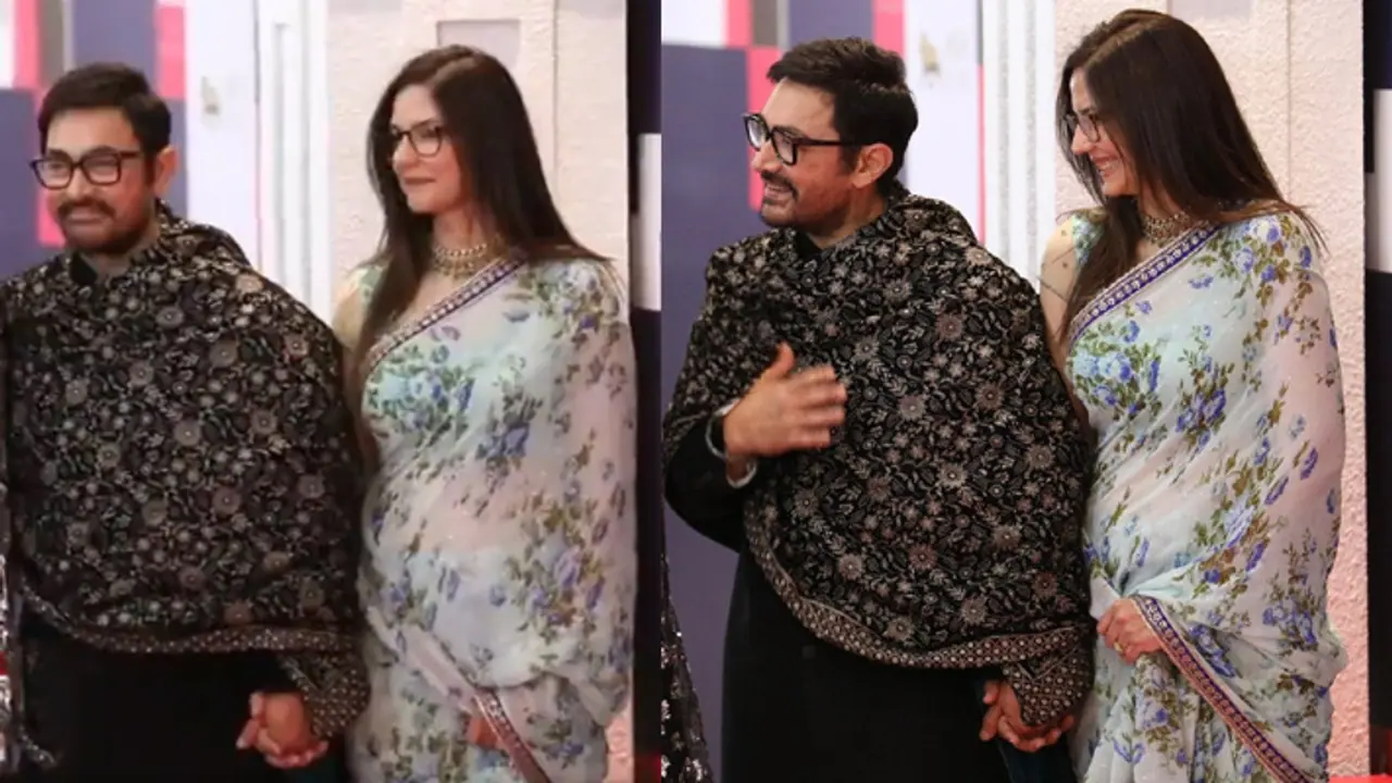 Aamir Khan With Girlfriend Gauri Spratt