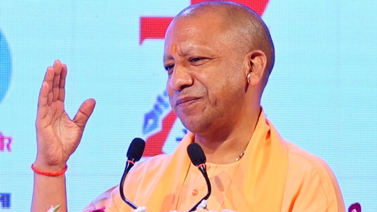 CM Yogi Adityanath slams past governments and opposition during media event CM Yogi Adityanath slams past governments and opposition during media event
