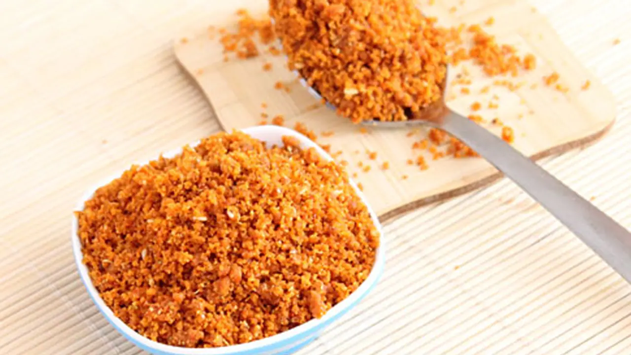 Dry garlic peanut chutney