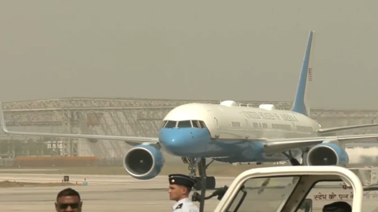 JD Vance arrived in New Delhi JD Vance arrived in New Delhi