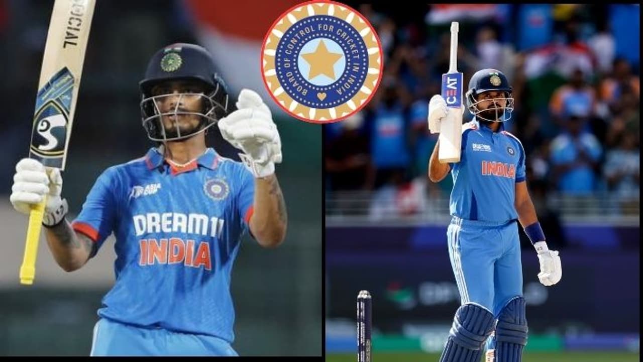 BCCI Ishan kishan and shreyas iyer BCCI Ishan kishan and shreyas iyer