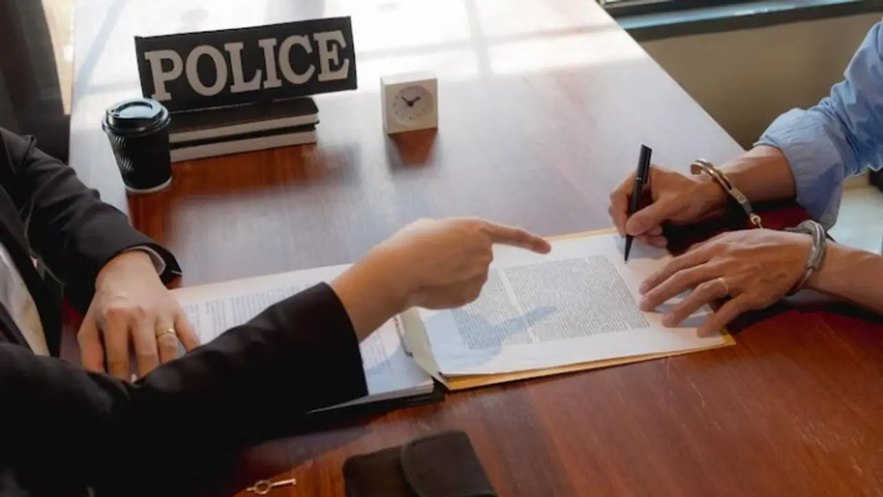 Interrogation of the accused at the police station