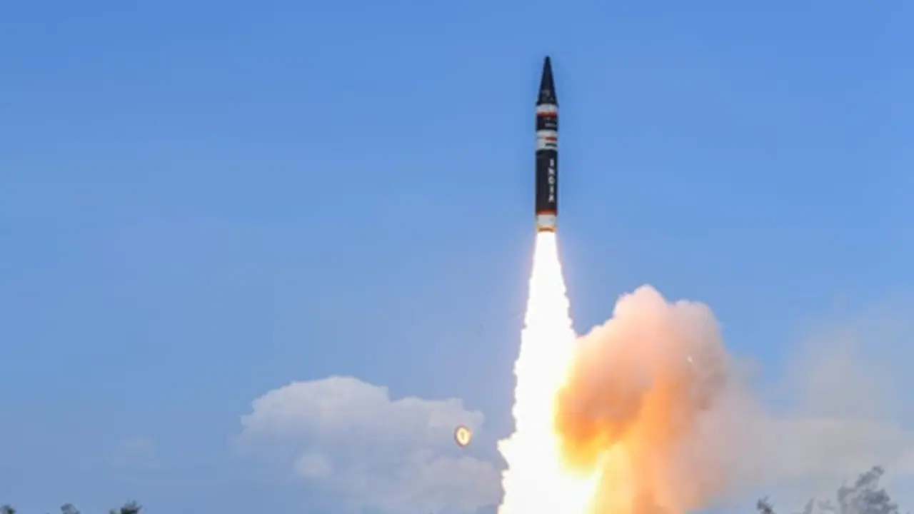 Agni P Ballistic Missile Agni P Ballistic Missile