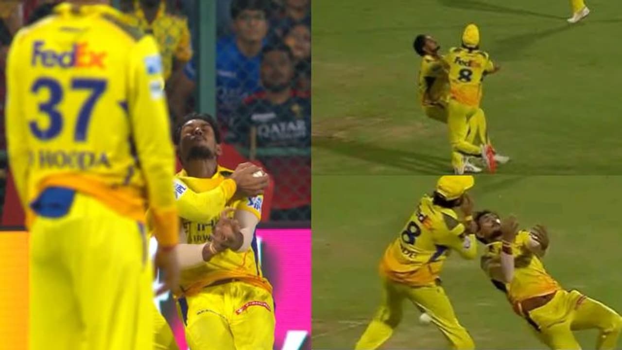Jadeja pathirana collision