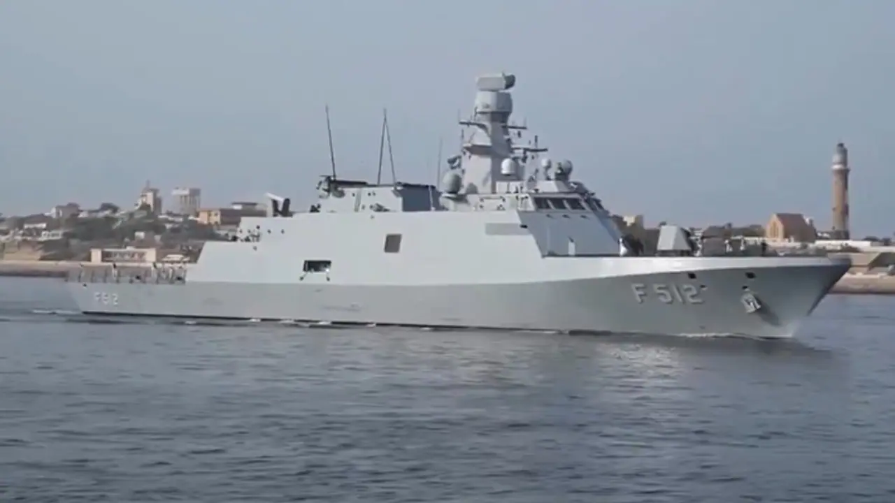 Turkish naval warship