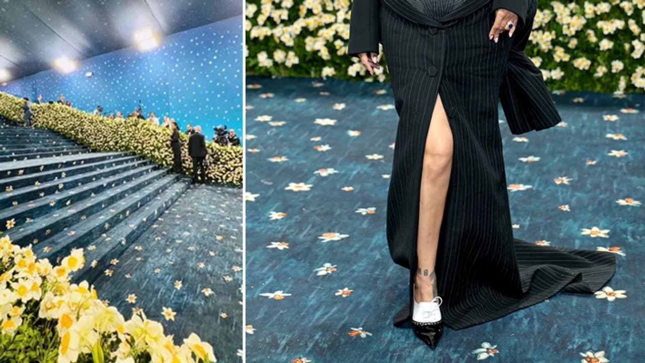 Met Gala carpet design Met Gala carpet design