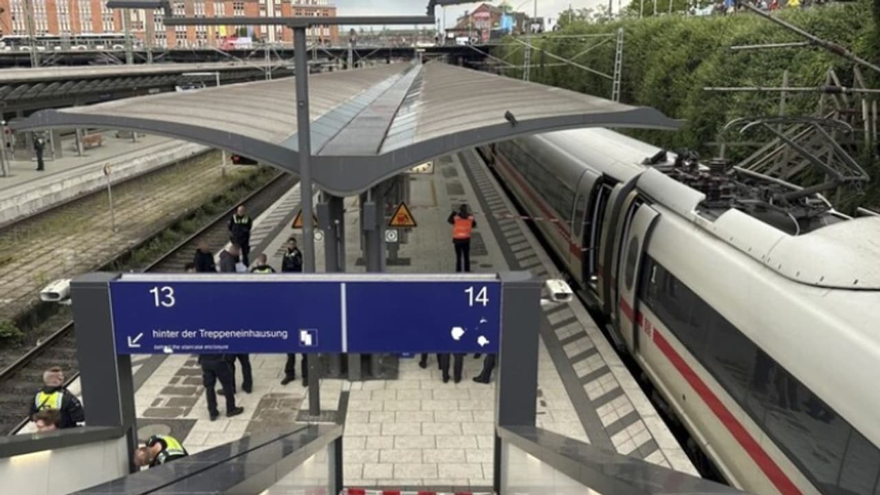 Germany train station