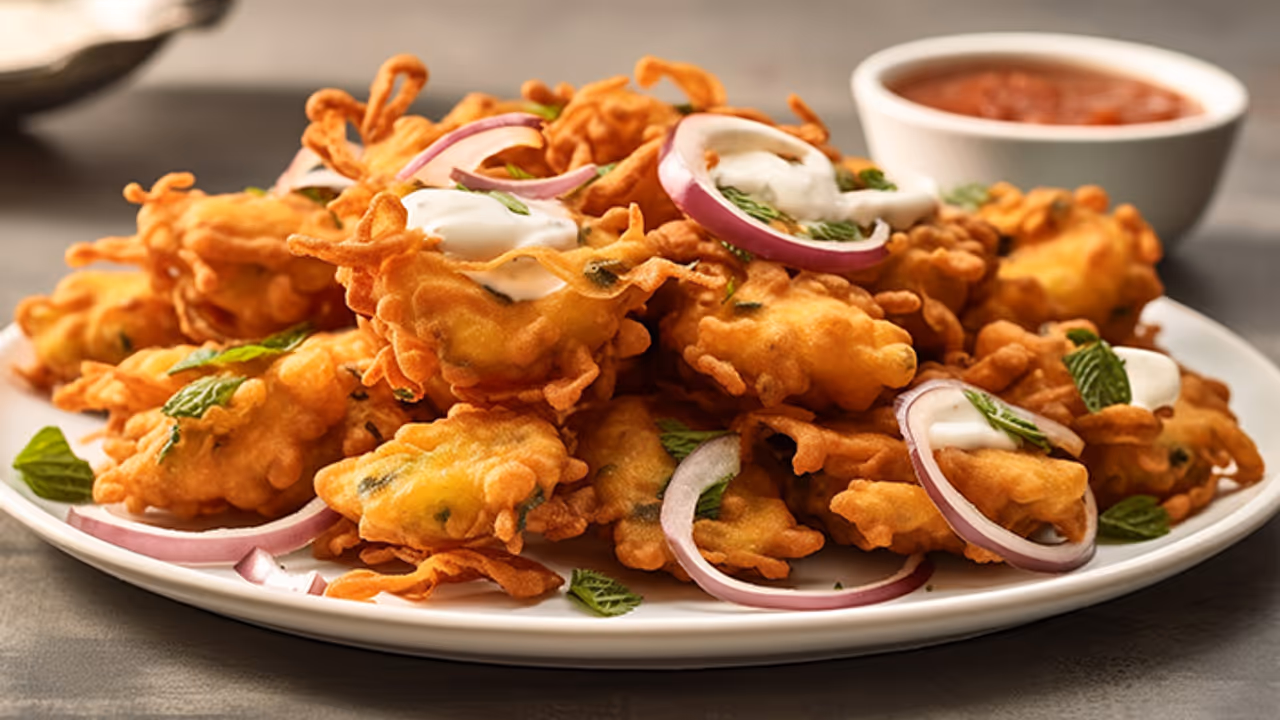 pakora recipe for rainy season