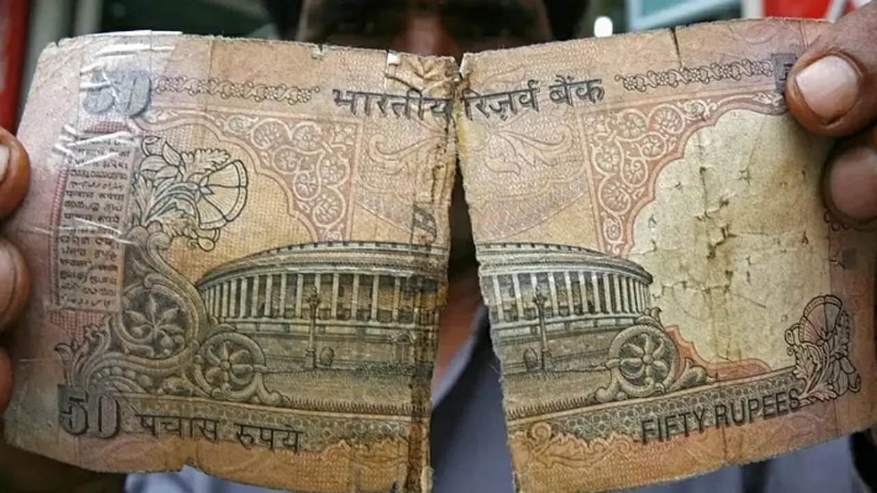 how to fix torn currency note