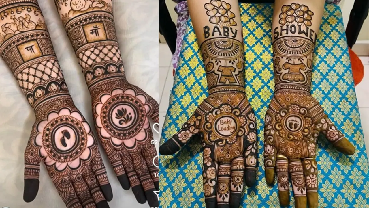 Baby shower mehndi designs 1 Baby shower mehndi designs 1